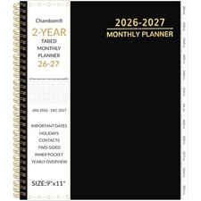 2026-2027 Monthly Planner 2 Year Monthly Planner/Calendar 2026-2027, 24 Month...