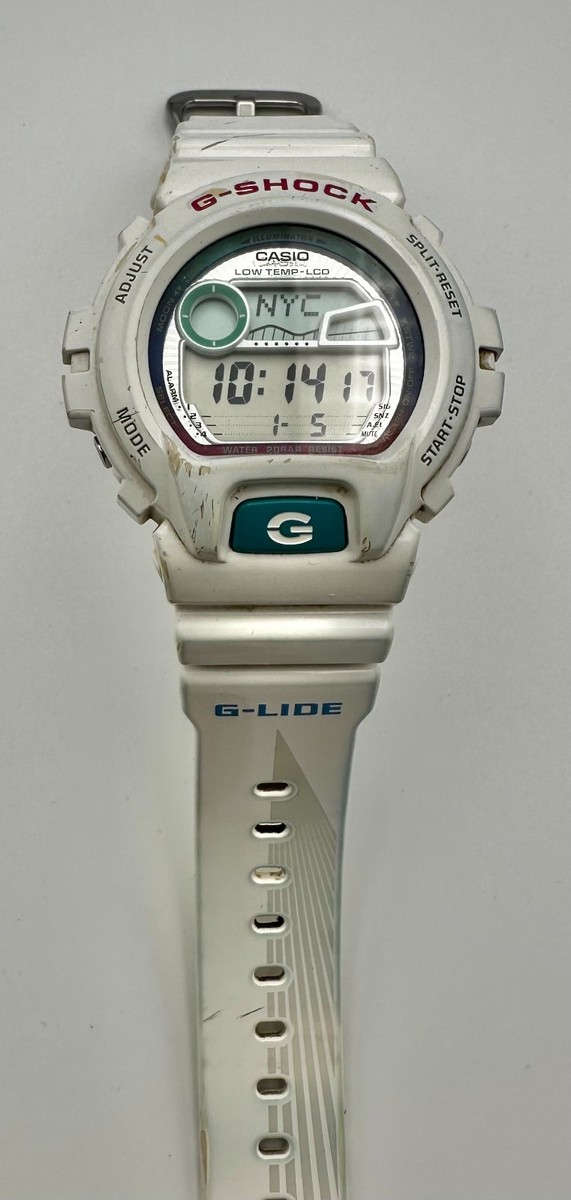 CASIO G-Shock 'G-LIDE' GLX6900 3194 White Tide/Moon 45mm Watch