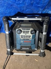 BOSCH GPB18V-5CN 18V Jobsite Radio with Bluetooth  5.0 and Power Station