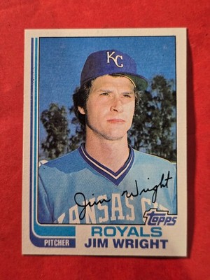 1982 Topps #362 Jim Wright, cd1