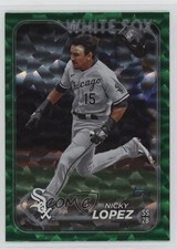 2024 Topps Series 2 Green Foil 150/499 Nicholas Lopez Nicky Lopez #687 gh4