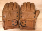 VTG Mens Grandoe Lone Star Lined Brown Tan Leather Gloves Size XL