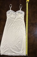 vintage silk slip dress medium