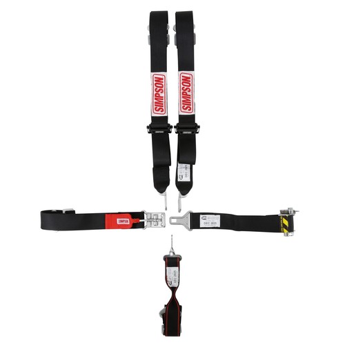 Simpson Racing SB51204-2IN Ratchet Harness - SFI 16.1 - Right Fixed/Left Rachet