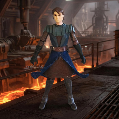 STAR WARS THE CLONE WARS - ANAKIN SKYWALKER 3,75'' / HASBRO 2008