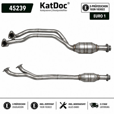  Katalysator BMW 3er Compact 323 Ti Euro 1