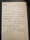 John Murray II ALS 1828 To Botanist J. Forbes Royle re Scripture Natural History