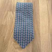 Hermes Krawatte vintage 100% Seide legendäres Design