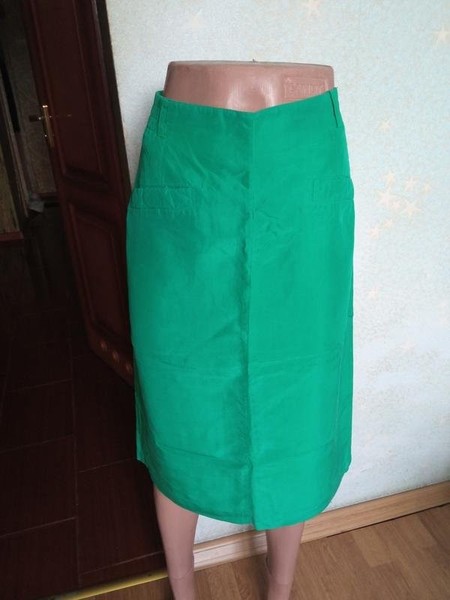 Women Gerry Weber Skirt Green Silk 36 / S / 44