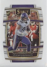 2021 Panini Select Concourse White Prizm Die-Cut 45/99 Zach Davidson #95 0x51