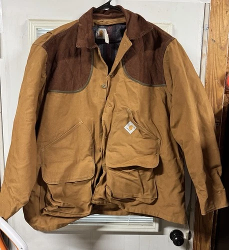 Vintage Carhartt CB1256 Blanket Lined Hunting Jacket 4XL NWOT USA Made Pristine! - product listing photo