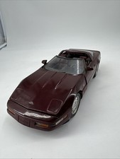 1992 Chevrolet Corvette ZR1 40th Anniv Burgundy 1:18 Scale Diecast Car Maisto