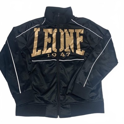 Leone 1947 Full Zip Shiny Track Top, Small