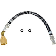 18" LPG Propane Hose w/Female Tank Connector for Forklift Crimped Spiral 18 inch