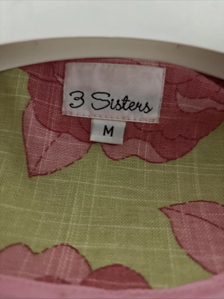 Chaqueta de lino floral para mujer (M) talla 10/12 Foto 2 de 4