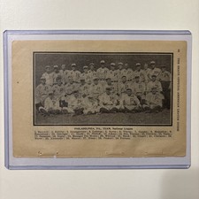1916 Philadelphia Phillies Team Picture Grover Alexander Rare Antique Baseball