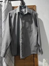 Cutter & Buck size M Dress Shirt- Rockies mint Condition Wore Once.  Mens Size M