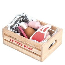 Le Toy Van TV189 HoneyBee "Marktkiste mit Fleisch" Holz