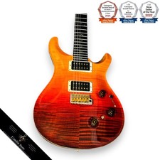 PRS P24 Trem Private Stock Grade Maple Top Electric Guitar Orange Fade
