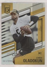 2022 Panini Donruss Elite Rookies 663/999 Chris Oladokun #180 13lo