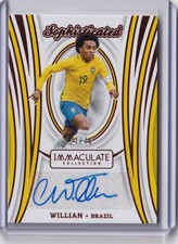 Panini Immaculate Collection - Sophisticated - Willian Auto - Chelsea - Brazil