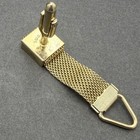 Vintage Swank Gold Tone Fold Over Cufflinks with Original Box — photo 4