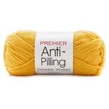 Premier Anti-Pilling Everyday Worsted Yarn-Sunshine - 3 Pack