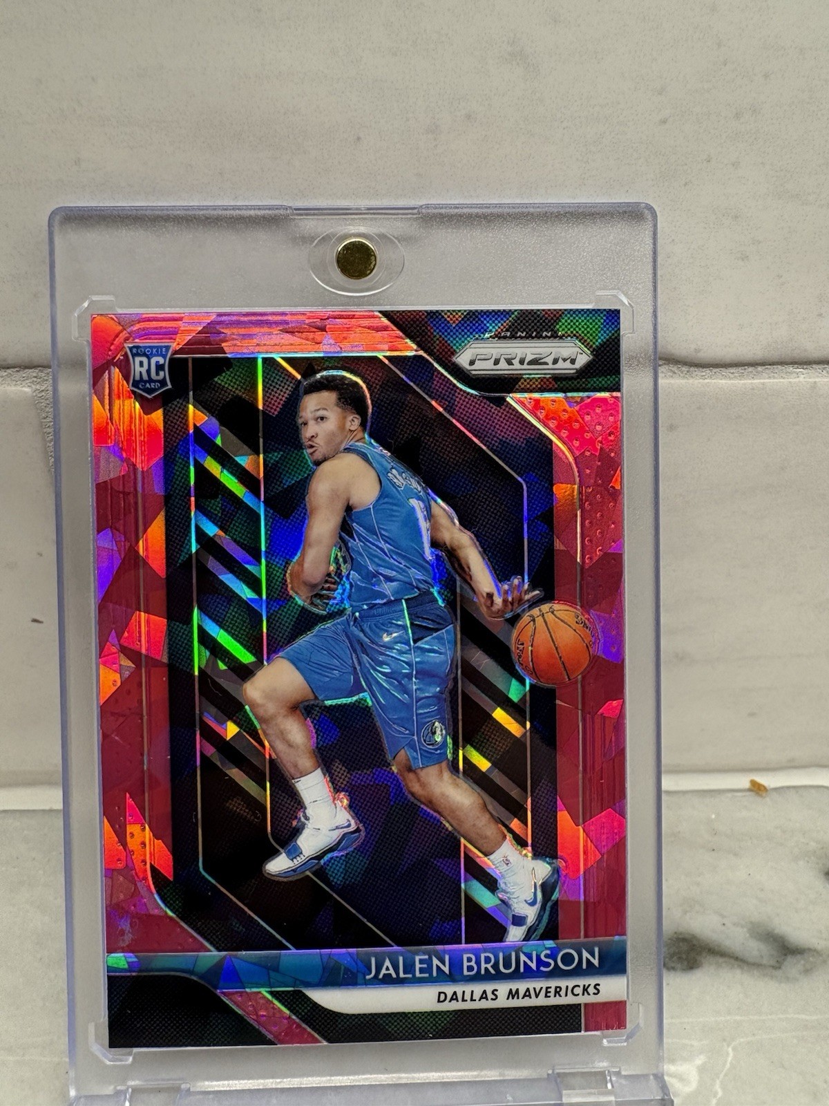 2018-19 Panini Prizm - Jalen Brunson #250 Pink Ice Prizm (RC)