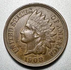 1908  INDIAN CENT  AU  #2245