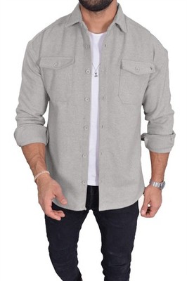 Herren Hemd Holzfällerhemd Flanellhemd Oversize Baumwolle Megaman H-5592