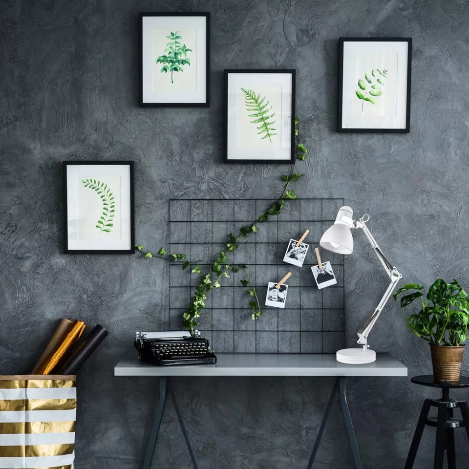 Lámpara de Escritorio Globe Electric 28" Arquitecto Brazo Columpio Mate Blanco Metal Pantalla 60W Foto 2 de 4