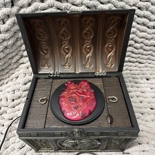 Working Disney Pirates of the Caribbean Treasure Chest CD Player Boombox Read