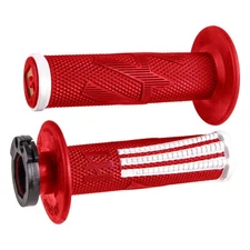 Odi V2 Emig Pro MX Lock-On Grips Red/White