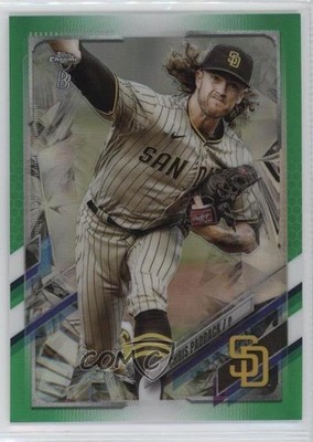 2021 Topps Chrome Ben Baller Edition Green Refractor 50/99 Chris Paddack 1fw1