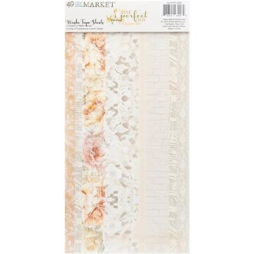 49 and Market One Perfect Day Washi Tape Sheets 2pcs