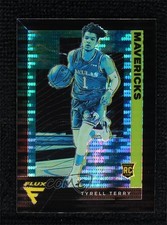 2020 Panini Flux Rookies Factory Set Black Pulsar Prizm Tyrell Terry #238 0l4h