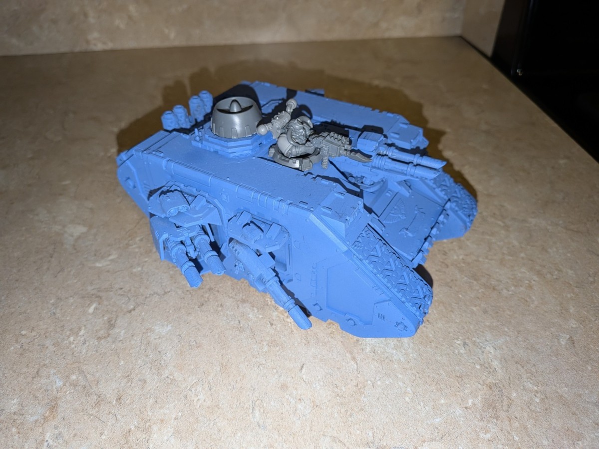 Modellino Space Marine Land Raider Crusader Games Workshop Warhammer 40k Space Marine Land Raider Crusader/Redeemer - Kit Modellismo Games Workshop Modellino Da Assemblare - Foto 12