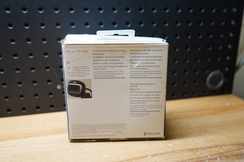 (N) Microsoft LifeCam HD-3000 for Business with built-in noise cancelling - Picture 2 of 5