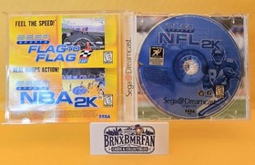 🔥 NFL 2K (Sega Dreamcast, 1999) Sega Sports - Randy Moss Minn. Vikings Cover🔥 
