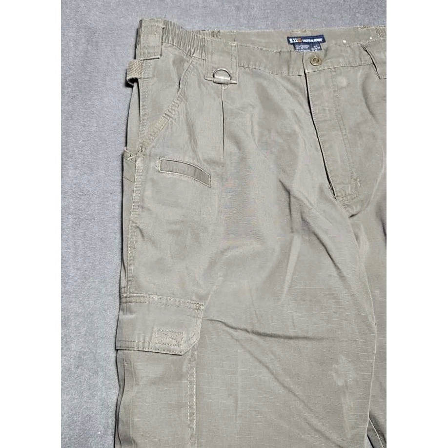 Pantalones cargo 5.11 Tactical Series para hombre 36x34 ajuste relajado trabajo utilitario oliva Foto 2 de 4