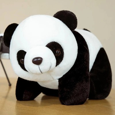 20cm Cute Panda Plush Toy Soft Stuffed Kawaii Animal Doll Gift for Kids USA