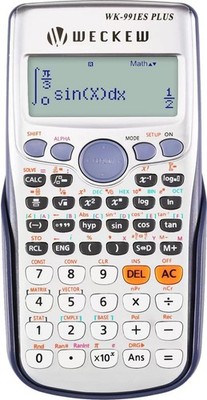 Wissenschaftlicher Taschenrechner, Mathe Taschenrechner mit 417 Funktionen, 2 Zeilen 10+2 Ziffern