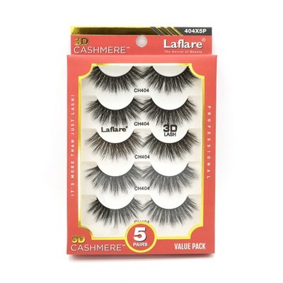 3D Cashmere False Eyelashes Multipack, Ultra Soft, Glam, Luxurious, Cruelty-F...