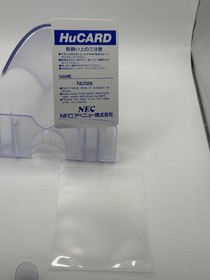  Rare PC Engine Download HuCARD Case Instruction Manual with Postcard