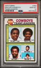 1979 Topps Dallas Cowboys #469 Team Leaders PSA 10