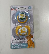 Disney Baby Lion King BPA-Free Orthodontic Silicone Pacifier 0-6M 2 Pack L6882