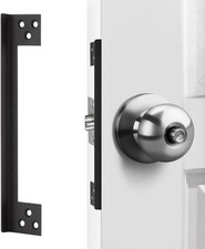 Door Latch Guard Plate, Outswing Door Security Protector, Door Latch Shield, Cov