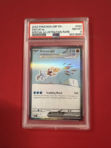 Eiscue ex graded PSA 8 for sale on eBay
