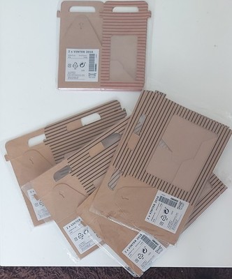 IKEA Falt Boxen Pappe 2erPacks 4(also 8) 15x8x14cm 1(also 2) 8x8x14cm
