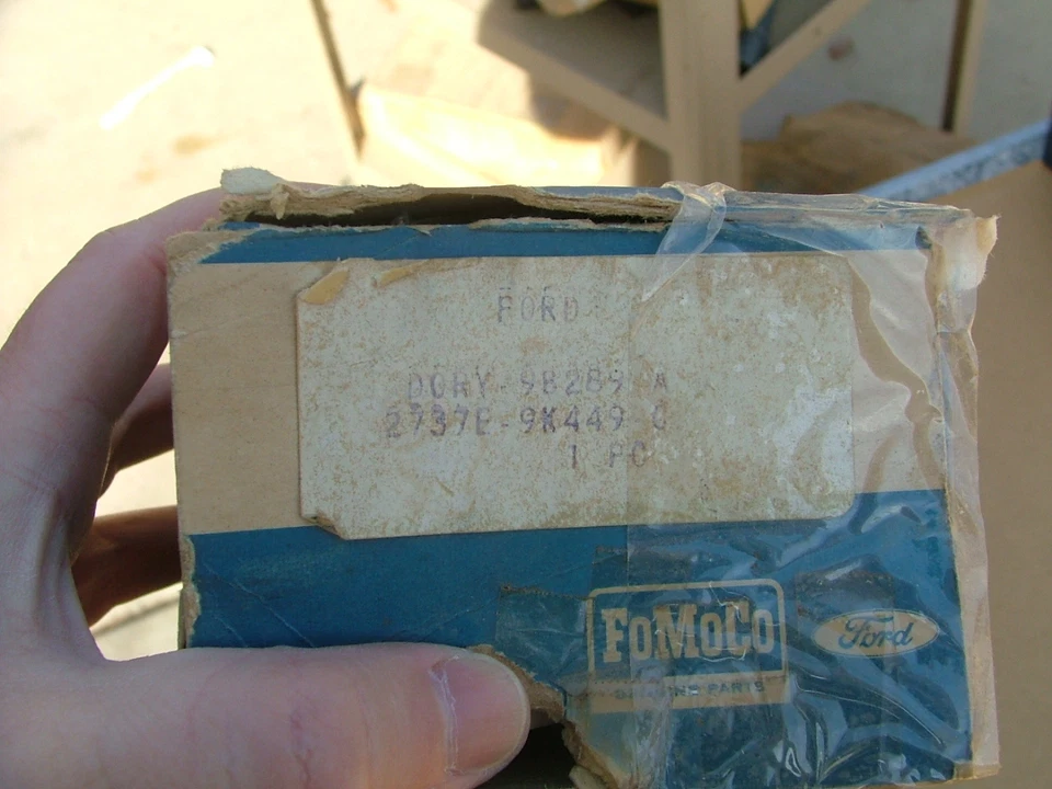 1969-73 Ford Capri, Pinto, Cortina, Air Bypass Valve, NOS! D0RY-9B289-A Foto 4 de 4